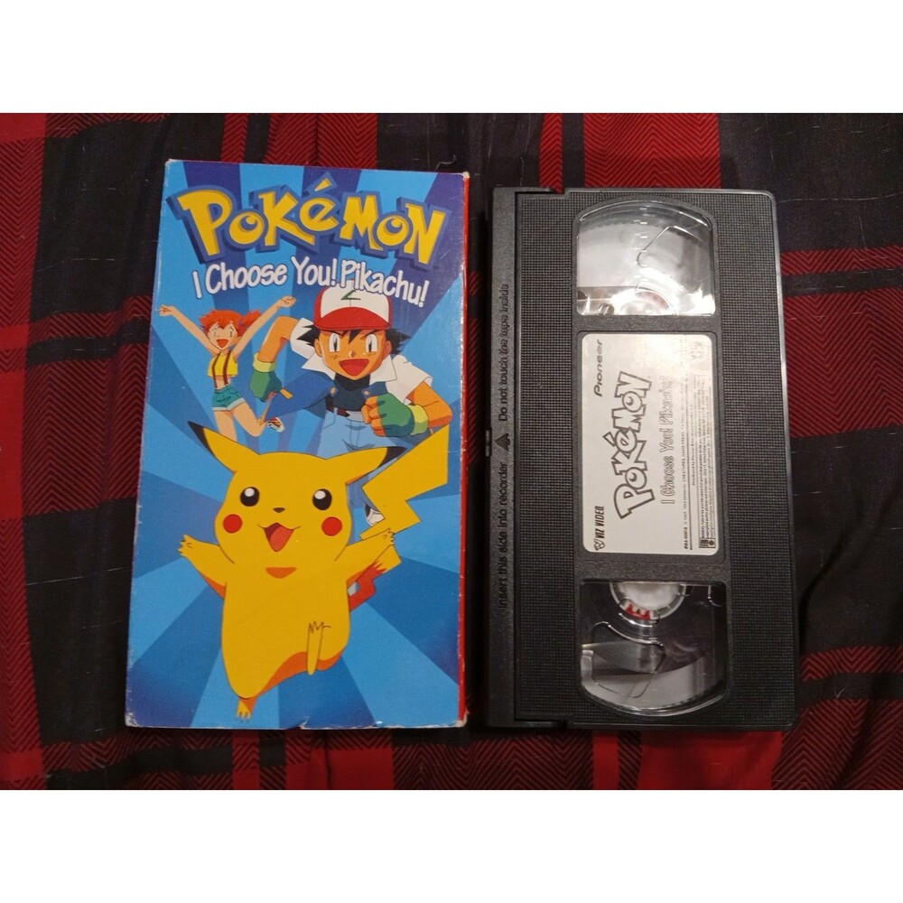 Pokémon - I Choose You Pikachu - VHS - 1998 - Vintage- Tested